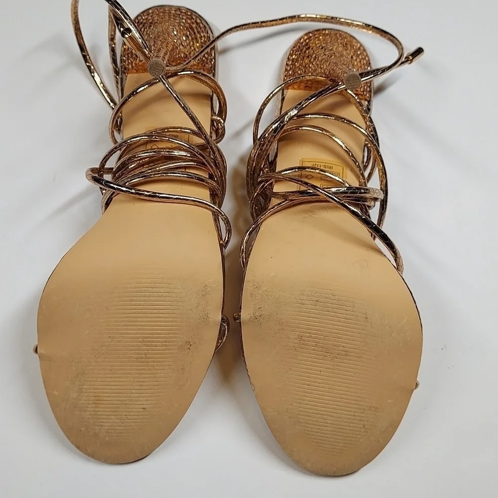 Fashion Nova Lace up Heel Size 8.5